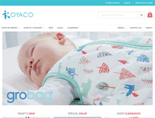 Tablet Screenshot of oyaco.com